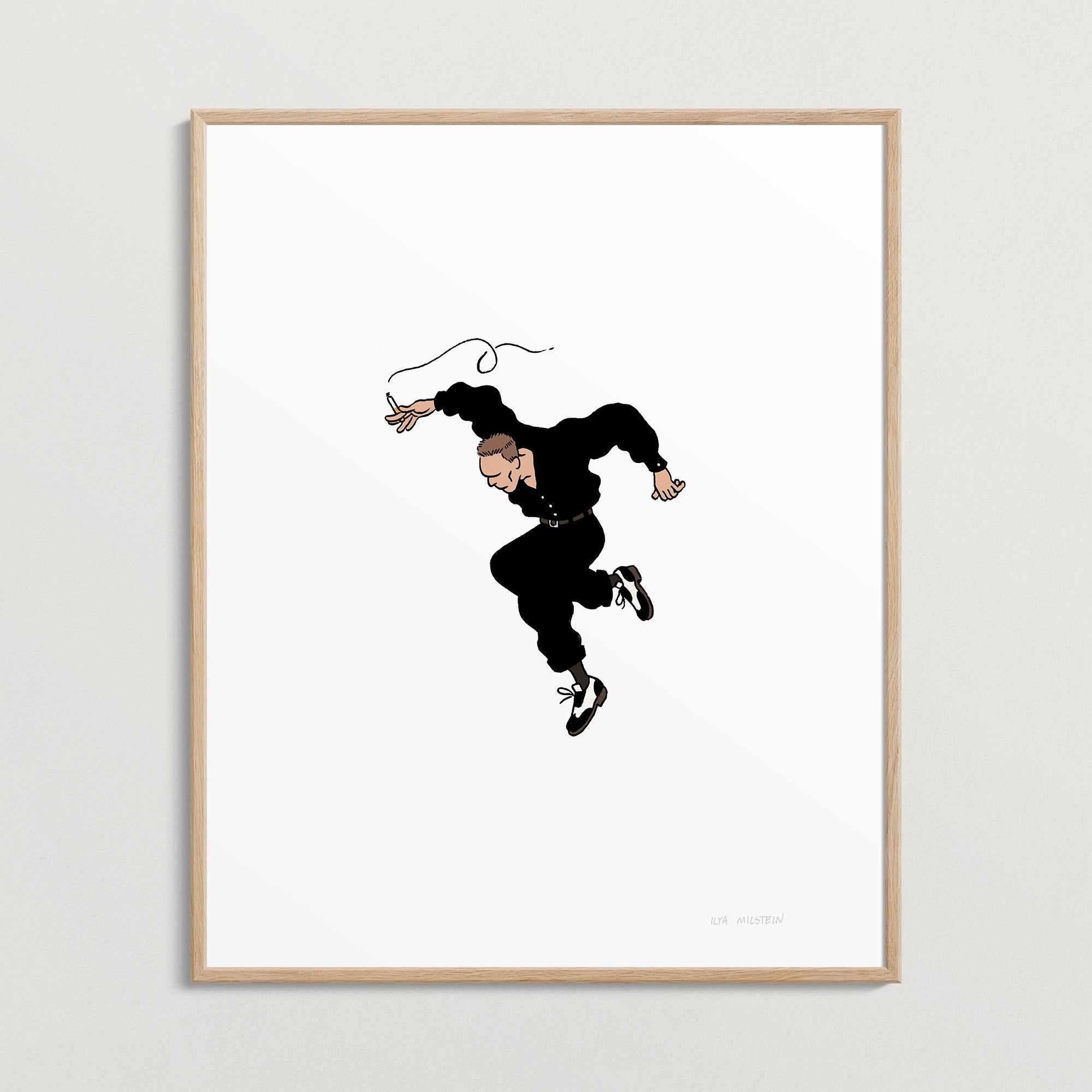 Ilya Milstein 'The Rhythm of the Night' Art Print – INVENTAIRE